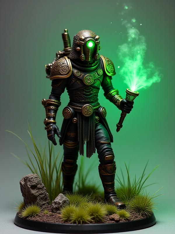 Pomalowana miniatura @skit_drzewiec